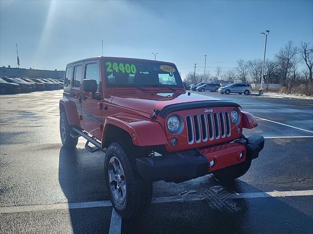 used 2017 Jeep Wrangler Unlimited car, priced at $24,400