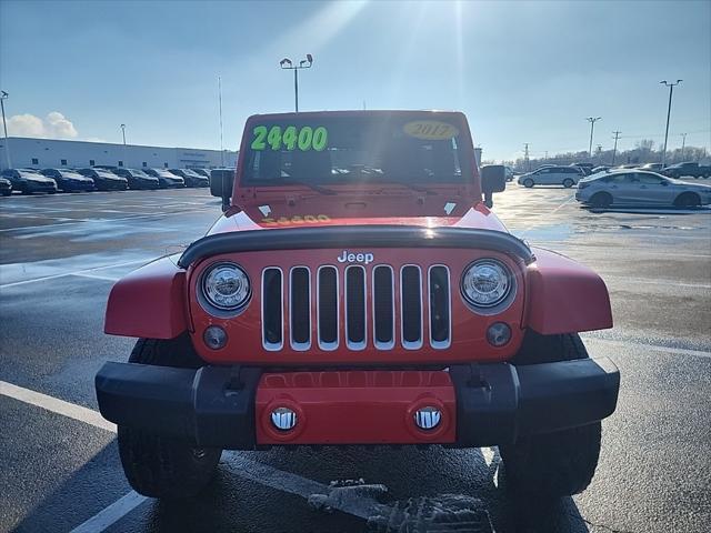 used 2017 Jeep Wrangler Unlimited car, priced at $24,400