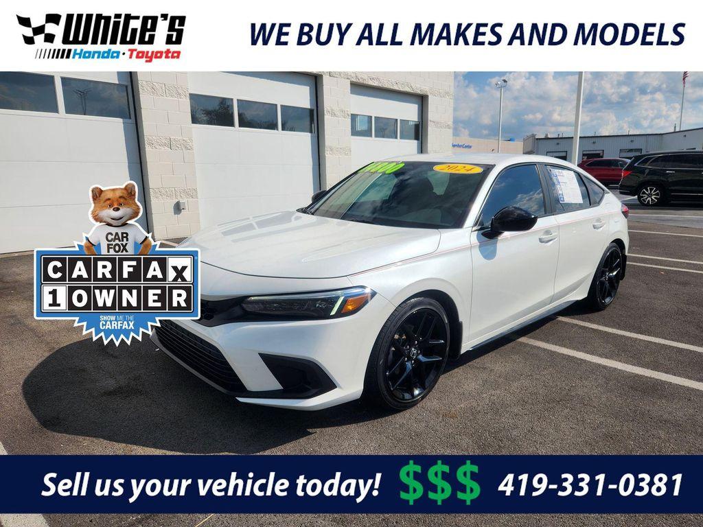 used 2024 Honda Civic car, priced at $24,800