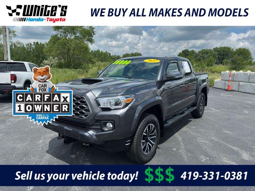 used 2022 Toyota Tacoma car, priced at $38,400