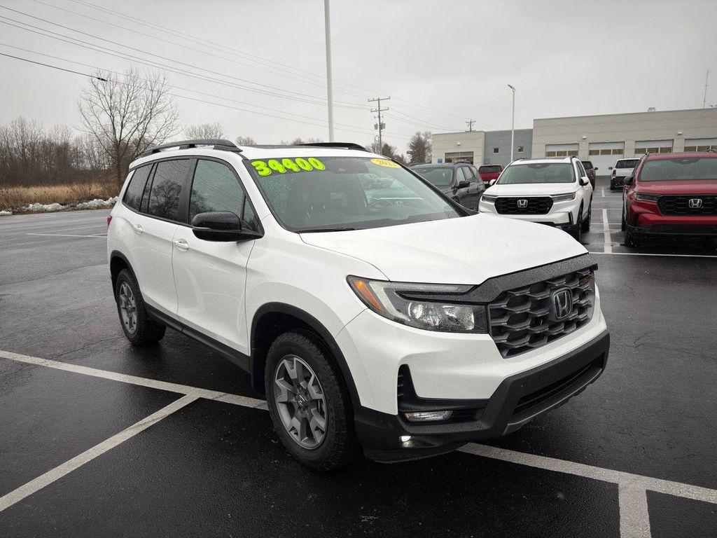 used 2023 Honda Passport car, priced at $34,400