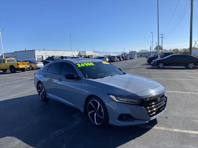 used 2021 Honda Accord car, priced at $26,900