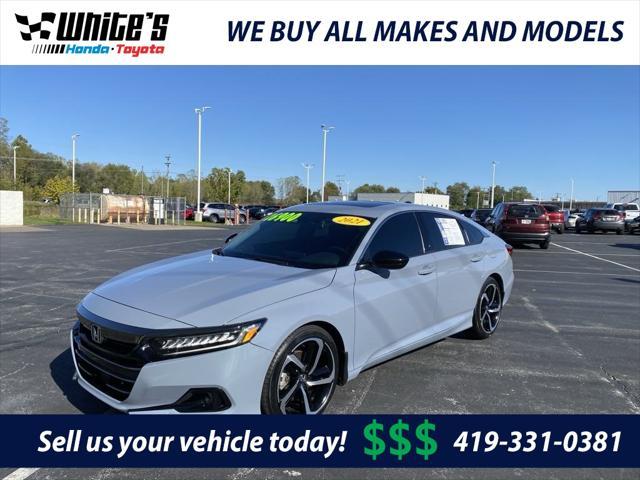 used 2021 Honda Accord car, priced at $26,900