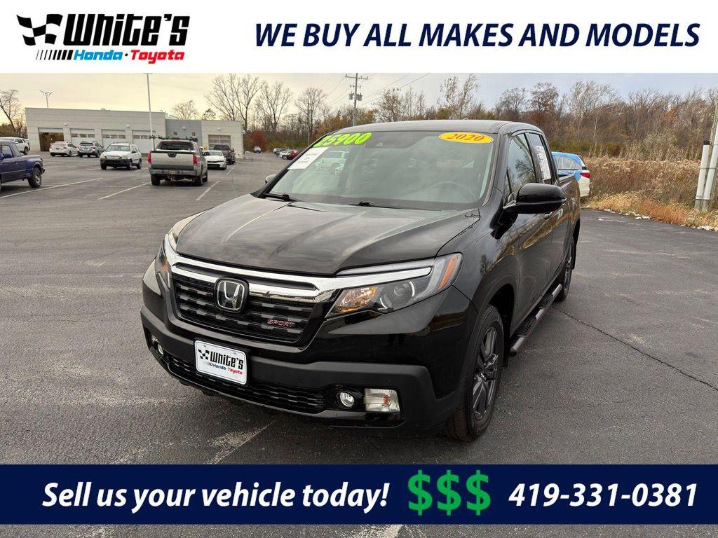 used 2020 Honda Ridgeline car, priced at $25,900