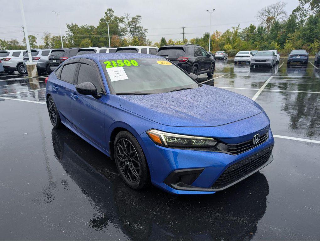 used 2022 Honda Civic car, priced at $21,500