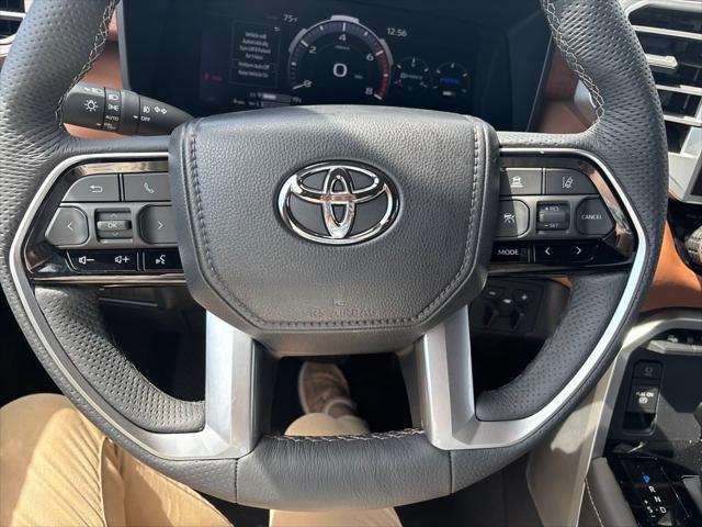 new 2025 Toyota Tundra Hybrid car, priced at $76,443