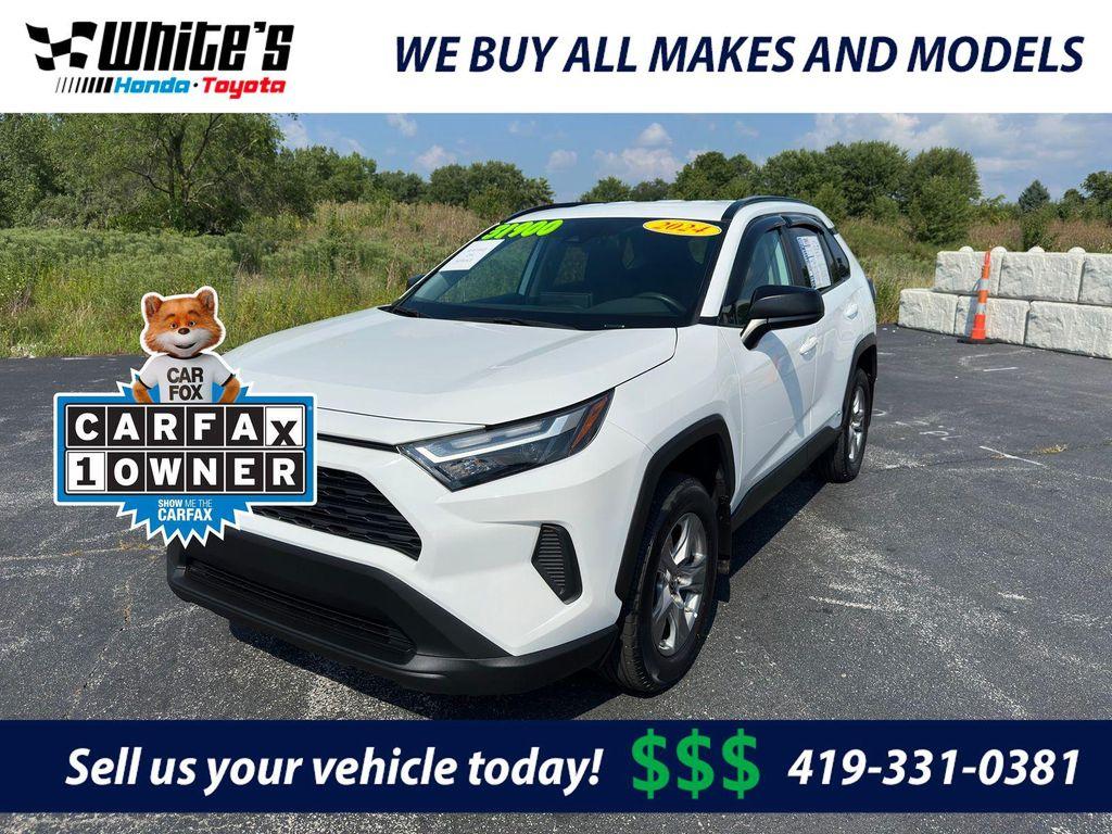 used 2024 Toyota RAV4 Hybrid car, priced at $31,900