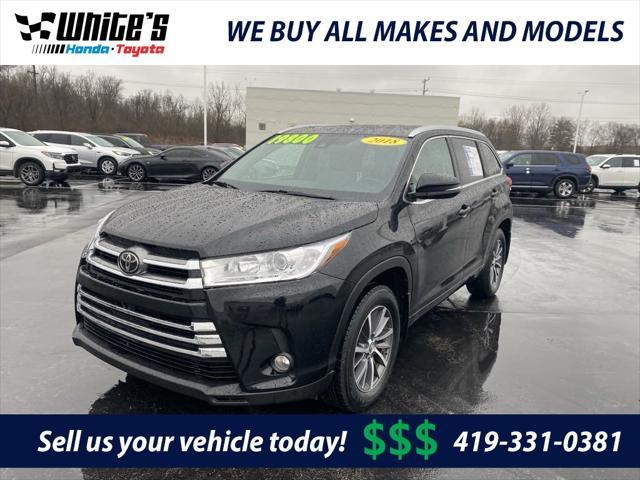 used 2018 Toyota Highlander car, priced at $19,800