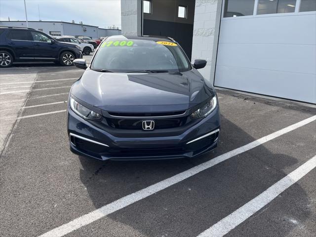 used 2021 Honda Civic car, priced at $17,400