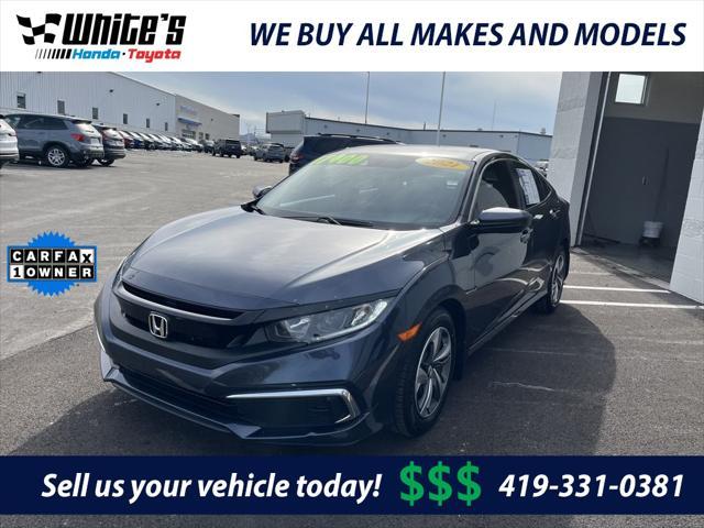 used 2021 Honda Civic car, priced at $17,400