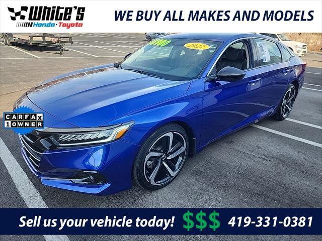 used 2022 Honda Accord car, priced at $26,900