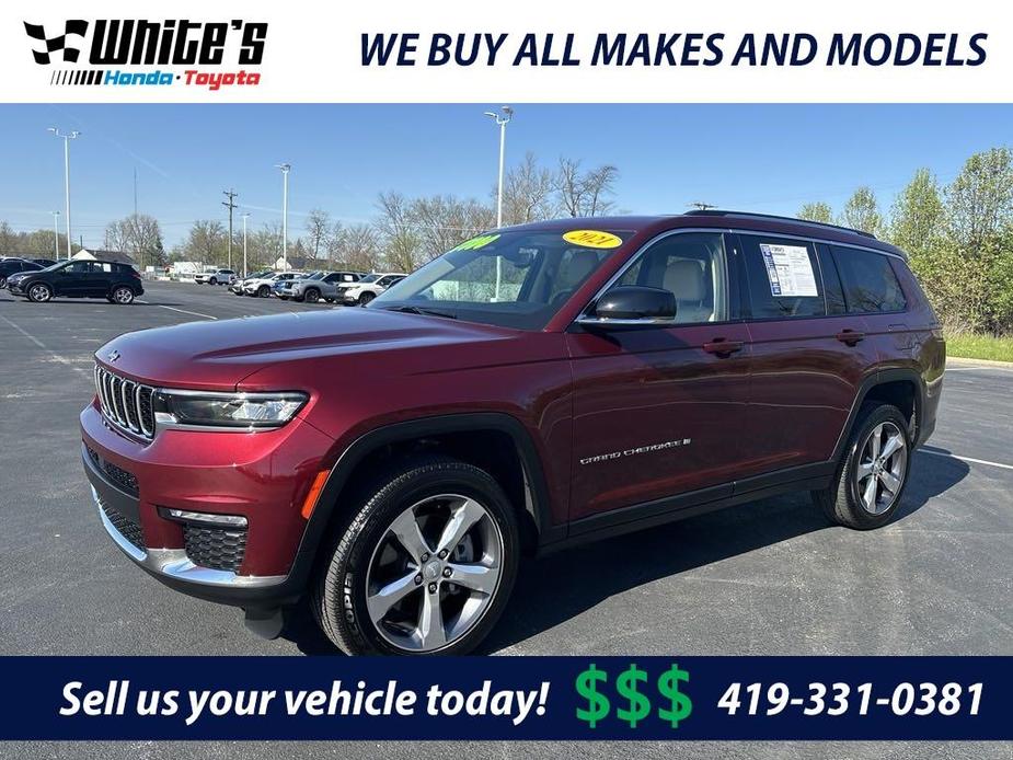 used 2021 Jeep Grand Cherokee L car, priced at $37,800