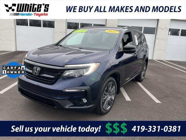 used 2022 Honda Pilot car, priced at $28,800