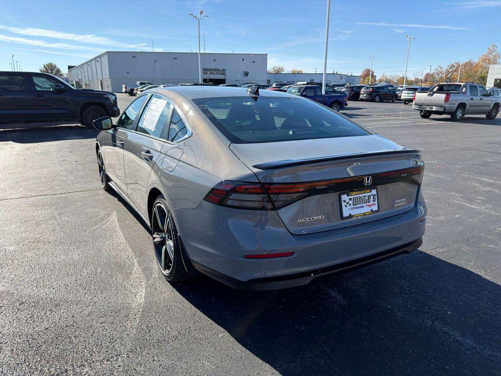 used 2024 Honda Accord Hybrid car, priced at $27,900