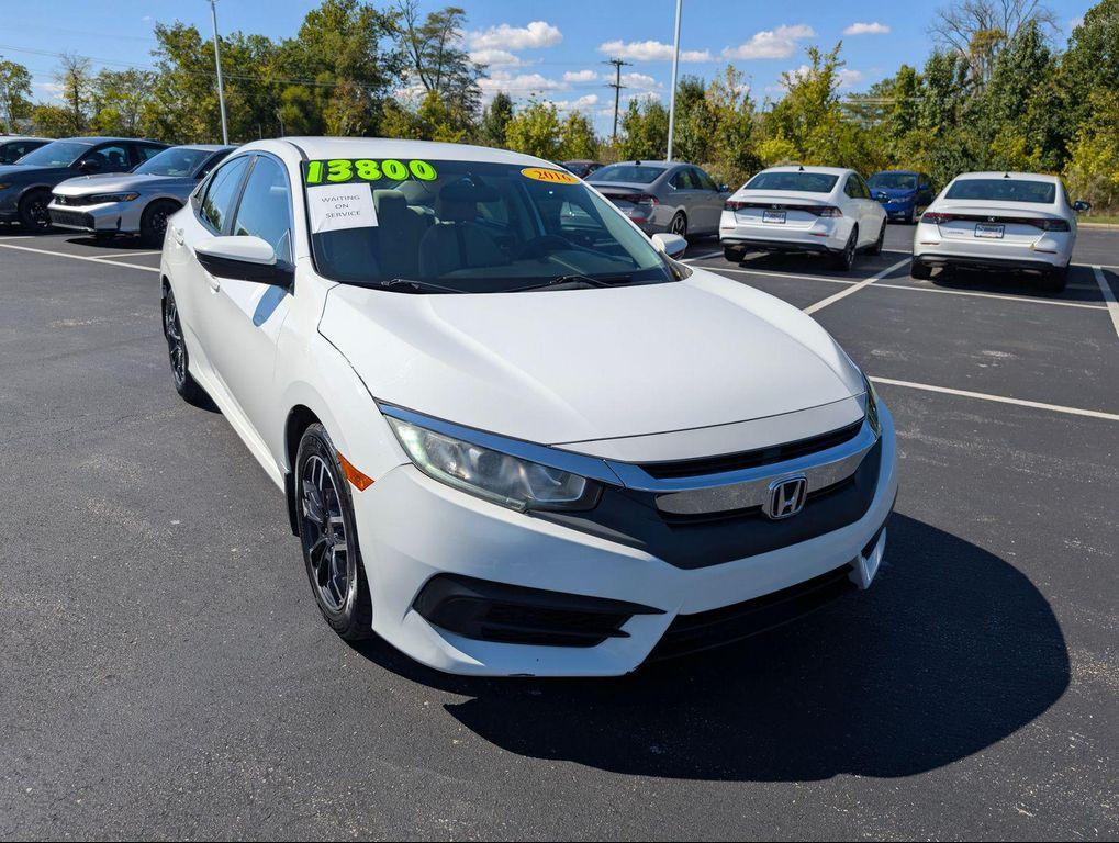 used 2016 Honda Civic car, priced at $13,800