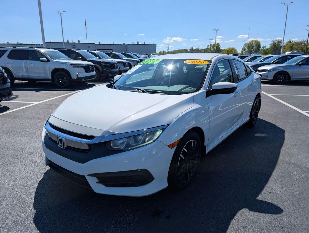 used 2016 Honda Civic car, priced at $13,800