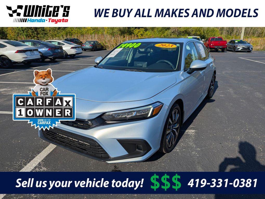 used 2023 Honda Civic car, priced at $24,900