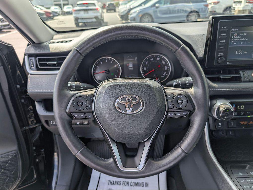 used 2021 Toyota RAV4 car, priced at $28,400