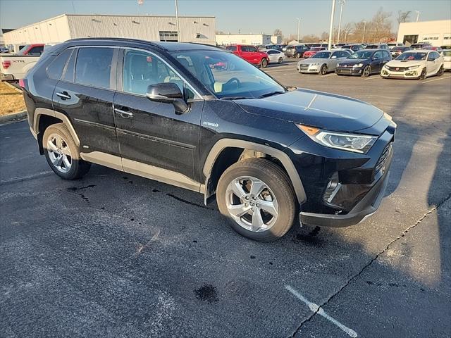 used 2021 Toyota RAV4 Hybrid car, priced at $34,800