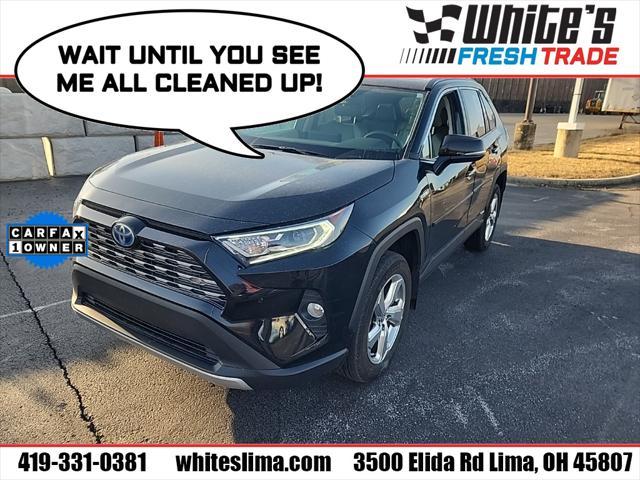 used 2021 Toyota RAV4 Hybrid car, priced at $34,800