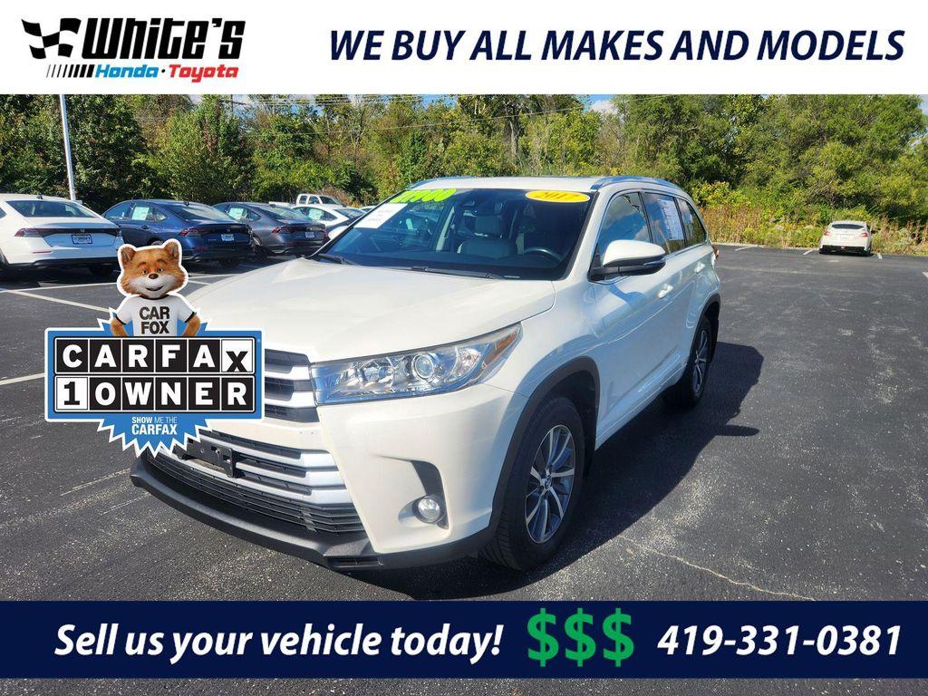 used 2017 Toyota Highlander car, priced at $21,900