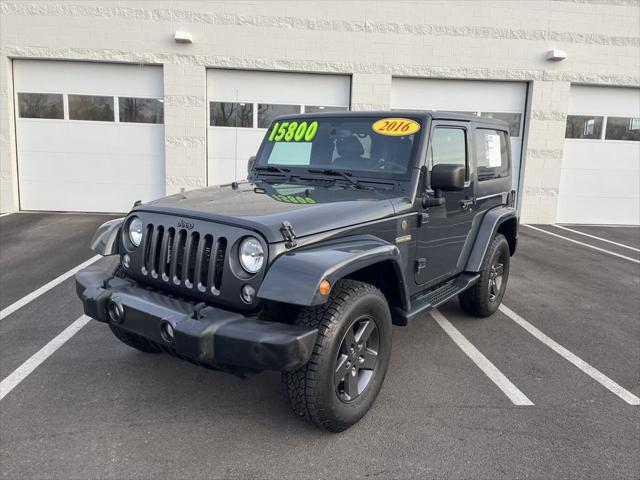 used 2016 Jeep Wrangler car, priced at $15,800