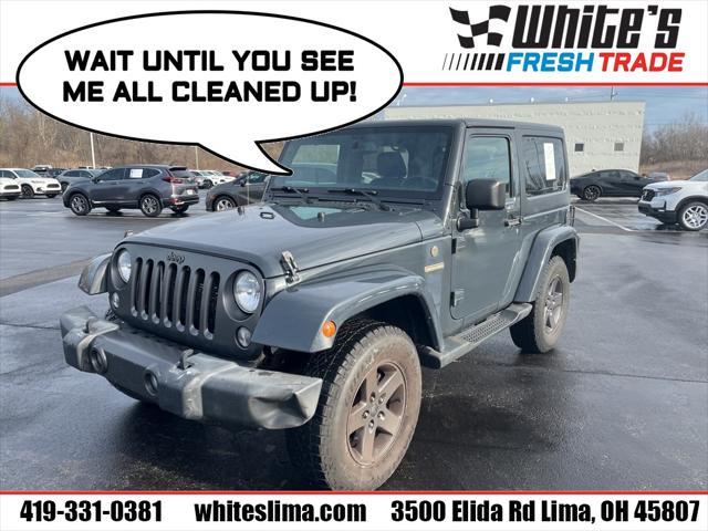 used 2016 Jeep Wrangler car, priced at $15,800