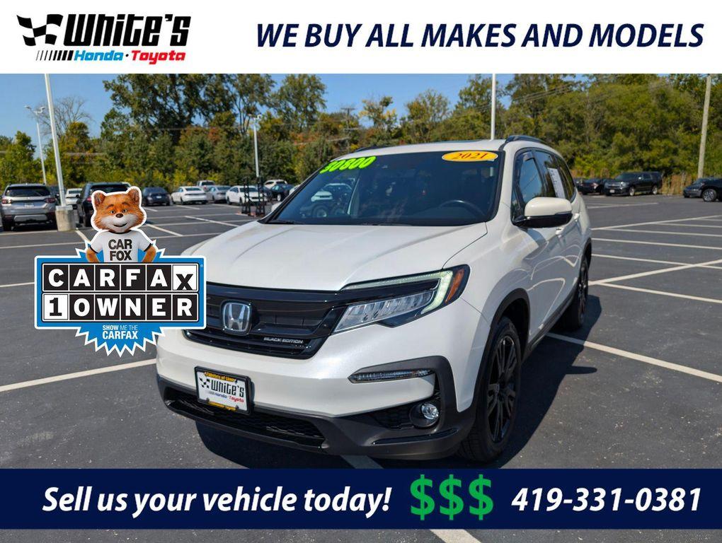 used 2021 Honda Pilot car, priced at $30,800