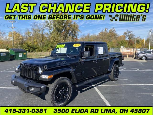 used 2021 Jeep Gladiator car, priced at $29,900