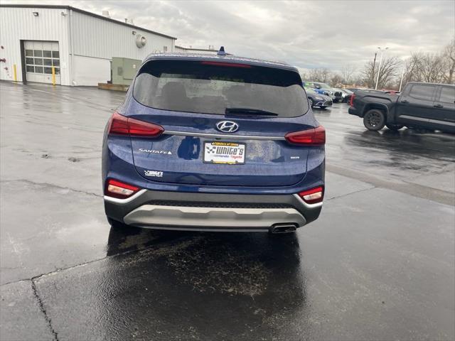 used 2019 Hyundai Santa Fe car, priced at $16,900