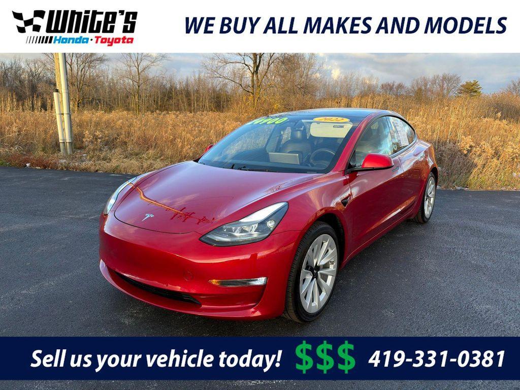 used 2022 Tesla Model 3 car, priced at $24,900