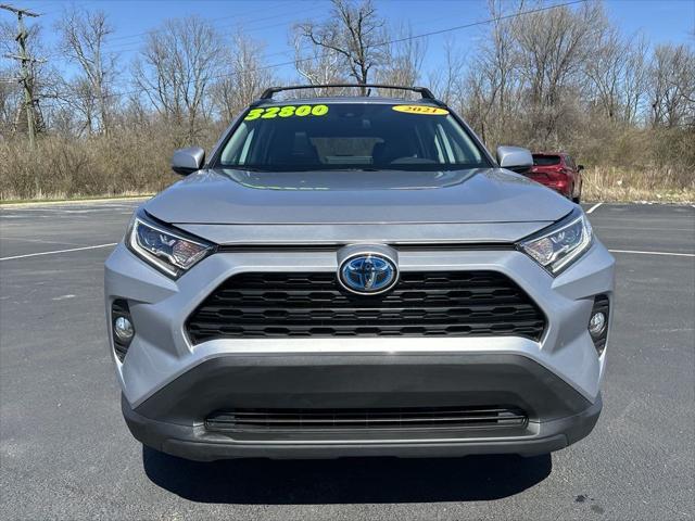 used 2021 Toyota RAV4 Hybrid car, priced at $30,900
