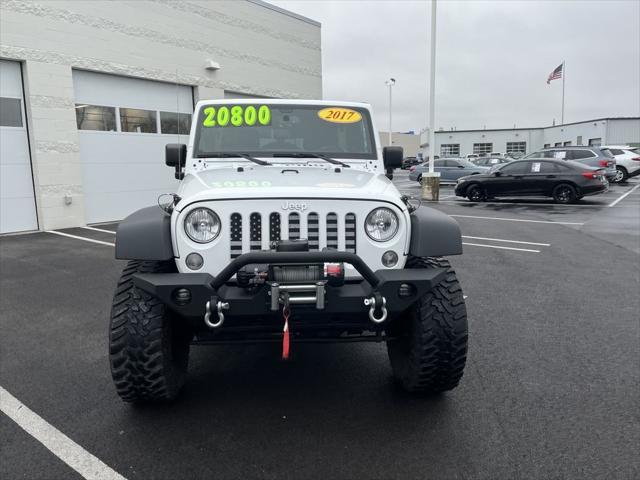 used 2017 Jeep Wrangler Unlimited car, priced at $20,800