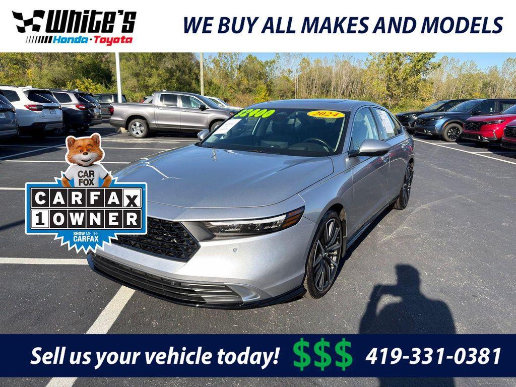 used 2024 Honda Accord Hybrid car, priced at $30,400