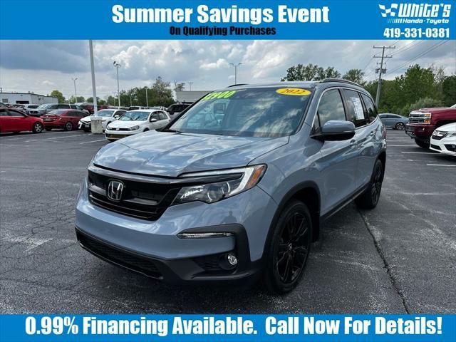 used 2022 Honda Pilot car, priced at $32,900