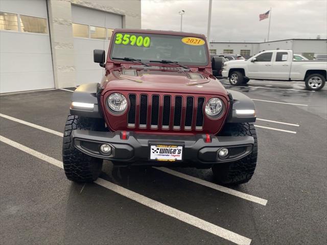 used 2021 Jeep Wrangler Unlimited car, priced at $35,900