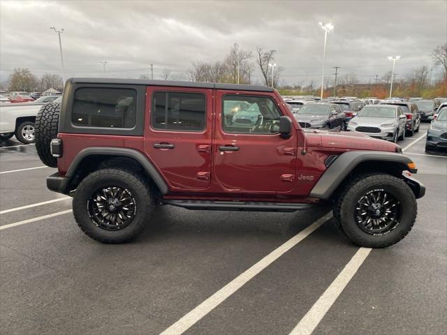 used 2021 Jeep Wrangler Unlimited car, priced at $35,900