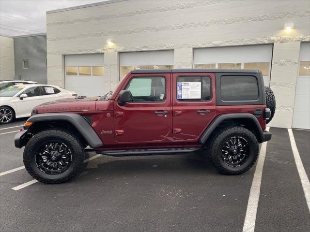 used 2021 Jeep Wrangler Unlimited car, priced at $35,900