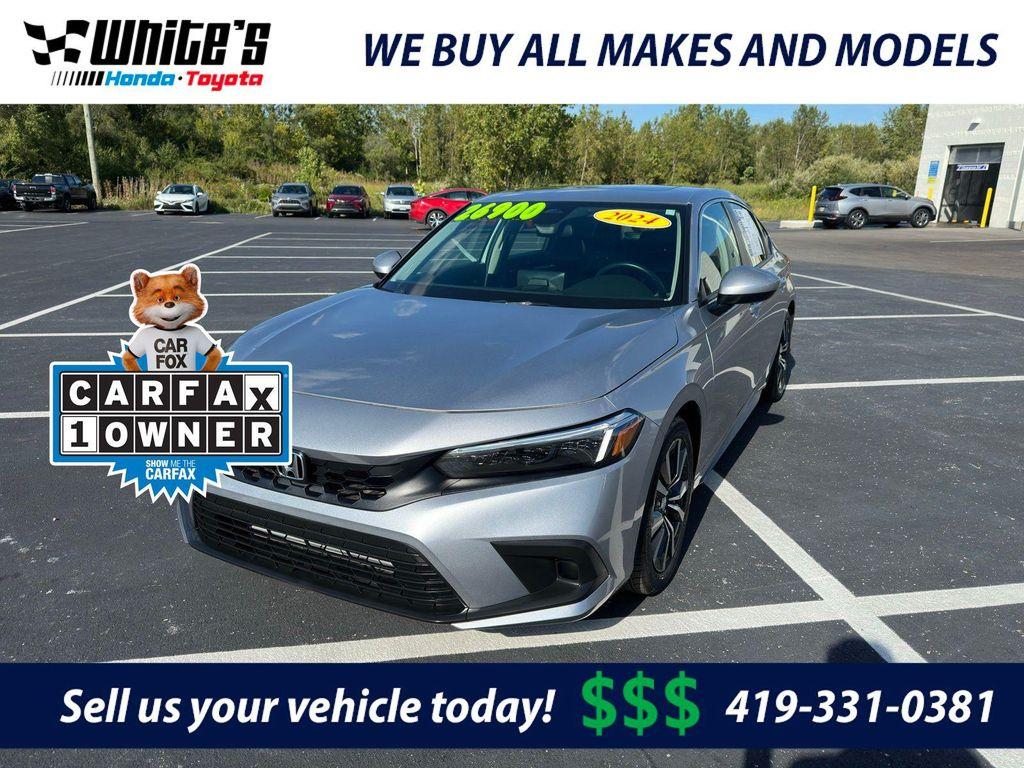 used 2024 Honda Civic car, priced at $26,900