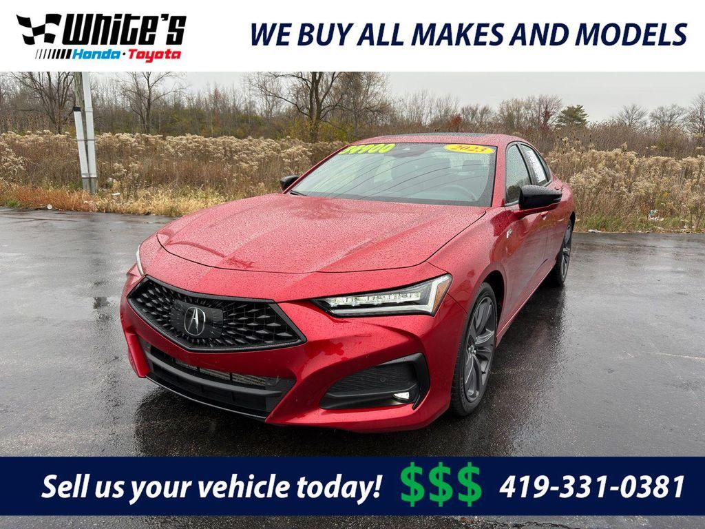 used 2023 Acura TLX car, priced at $34,900