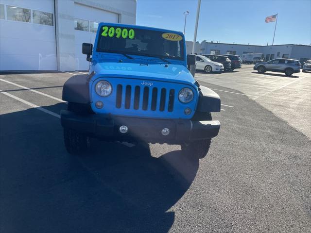 used 2017 Jeep Wrangler Unlimited car, priced at $20,900