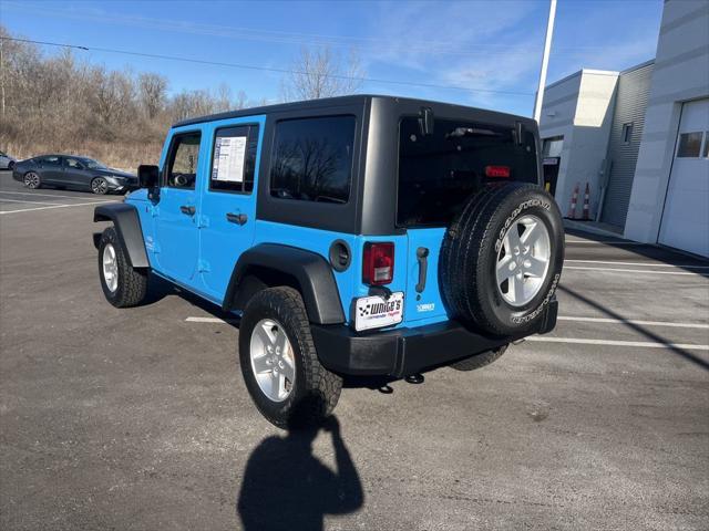 used 2017 Jeep Wrangler Unlimited car, priced at $20,900