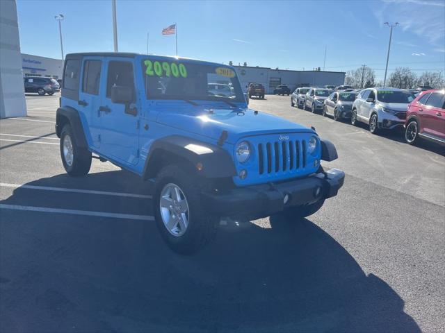 used 2017 Jeep Wrangler Unlimited car, priced at $20,900