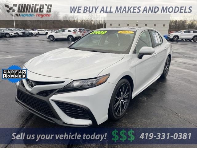 used 2022 Toyota Camry car, priced at $21,400