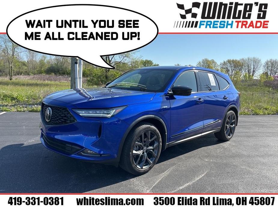 used 2022 Acura MDX car, priced at $44,800