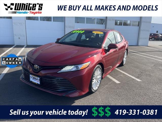 used 2018 Toyota Camry car, priced at $18,900