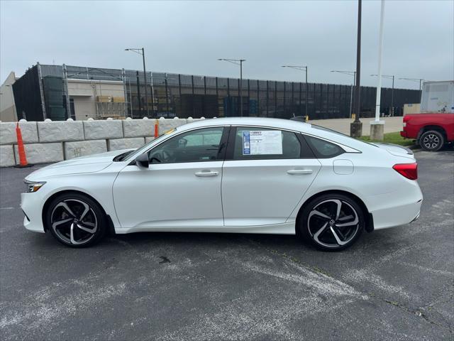 used 2021 Honda Accord car, priced at $24,800