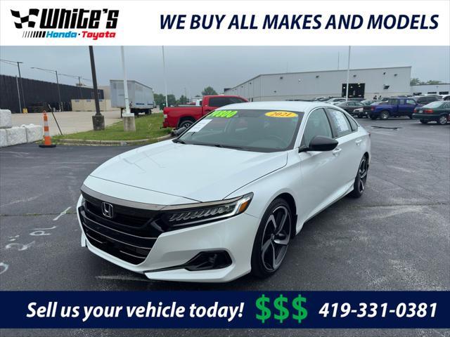 used 2021 Honda Accord car, priced at $24,800