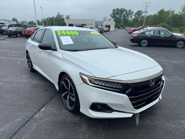 used 2021 Honda Accord car, priced at $24,800