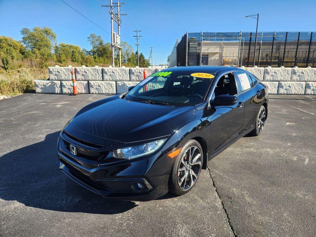 used 2020 Honda Civic car, priced at $20,900